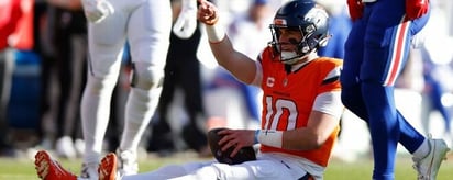 Broncos: Bo Nix fuera de playoffs tras lesión contra Bills