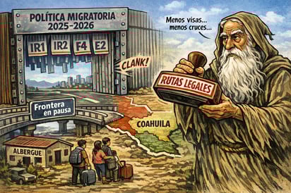 Caricatura editorial - Cuando las rutas se cierran