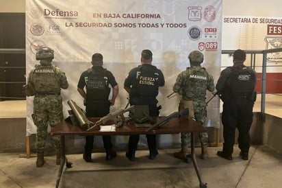 Decomisan lanzacohetes antitanque en Tijuana tras denuncia anónima