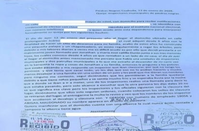 Derechos Humanos notifica a municipio por actuación de inspector Derechos Humanos notifica a municipio por actuación de inspector