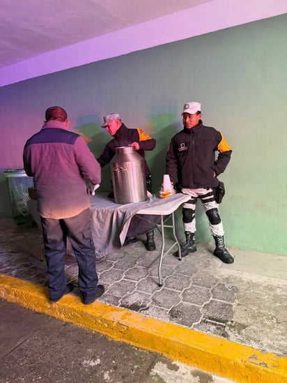 seguridad: Por las bajas temperaturas