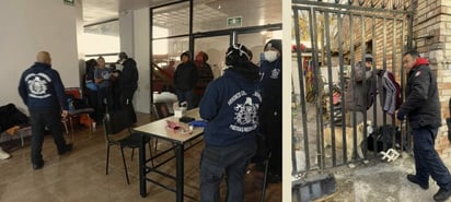 Central de Bomberos alberga a 30 personas por bajas temperaturas