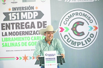 Manolo Jiménez: vienen megaobras para nuestro estado