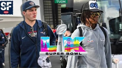 Patriots y los Seahawks aterrizan en San Francisco