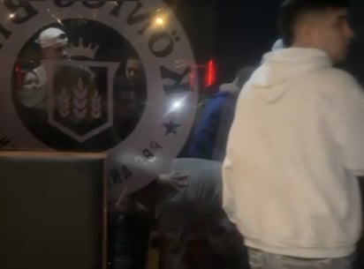 riña : Los hechos ocurrieron en el establecimiento Königs Bier, ubicado en la Plaza Comercial Punto Tec.