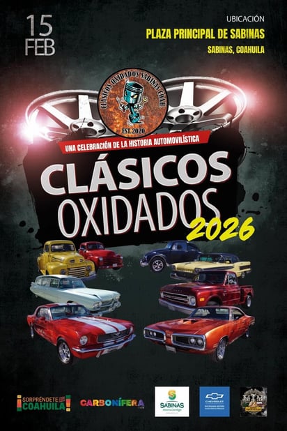 REGISTRO  El evento reunirá a coleccionistas y aficionados, quienes podrán mostrar sus vehículos, disfrutar de actividades especiales y contribuir al impulso del turismo