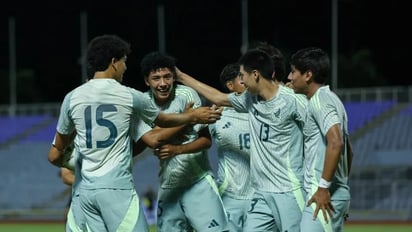 Selección Mexicana Sub-17 golea 4-0 y mantiene liderato absoluto