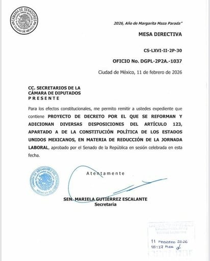 Reforma laboral de 40 horas 