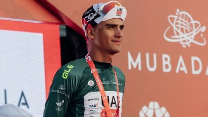 Isaac del Toro sigue segundo en el UAE Tour a 21 segundos