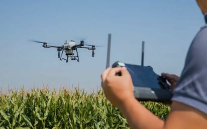 Estudian implementación de drones agrícolas
