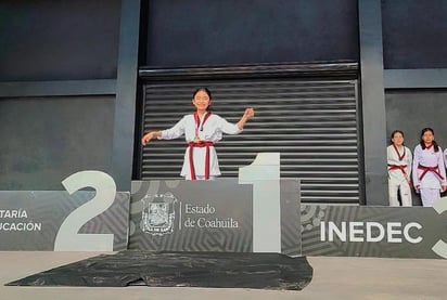EMMA NATALIA GANA ORO EN TAEKWONDO Y REPRESENTARÁ A COAHUILA EN EL REGIONAL 2026
