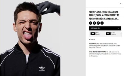 Peso Pluma y Adidas