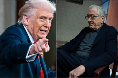Trump llama “enfermo y demente” a Robert De Niro tras nuevas críticas públicas