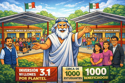 Cronos - Caricatura editorial - Más infraestructura, más oportunidades para aprender