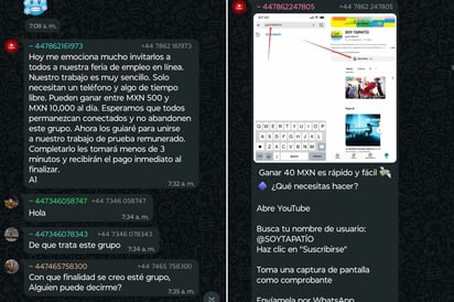 SEGURIDAD Enganchan con falsa “feria de empleo” en línea.  Una nueva modalidad de fraude digital comenzó a circular entre ciudadanos de Monclova y la región Centro