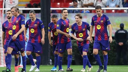 Copa de Leyendas: Barcelona derrota al Real Madrid en Guadalajara