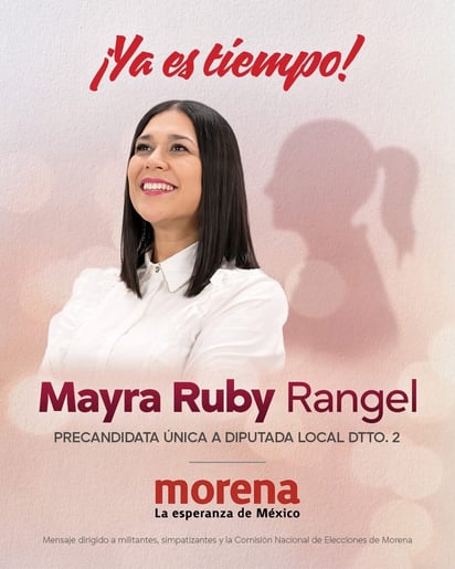 PROPAGANDA El Instituto Electoral de Coahuila ordenó el retiro inmediato de propaganda política en la que aparece la silueta de la presidenta Claudia Sheinbaum,