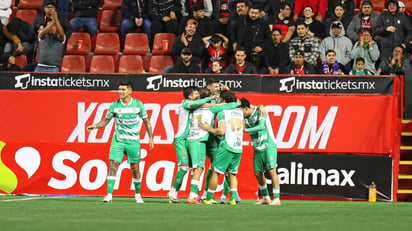 Santos Laguna vence 2-1 a Tijuana y consigue su primera victoria del Clausura 2026