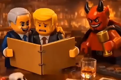 Irán difunde animación Lego para acusar a EE. UU. e Israel de bombardeo