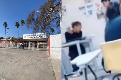 Maestra arroja cuadernos a alumnos en secundaria Emiliano Zapata de Monclova