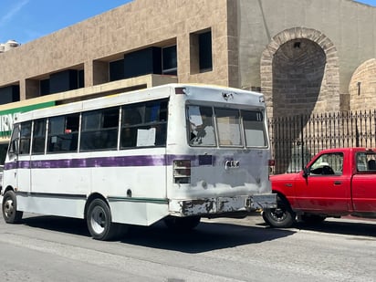 Transporte en Monclova refuerza control a choferes