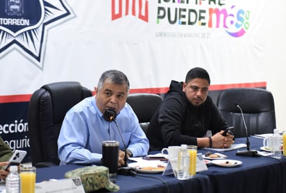 SEGURIDAD El compromiso de la Administración del alcalde Román Alberto Cepeda González, de mantener la coordinación permanente entre las corporaciones de seguridad