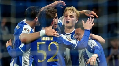 Europa League: Porto sella su pase con global 4-1 y se medirá al Nottingham Forest