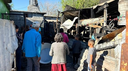 INCENDIO El municipio sostiene contacto cercano con los familiares afectados por el incendio registrado en una vivienda de la colonia Independencia, brindando apoyo