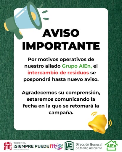 Intercambio de residuos