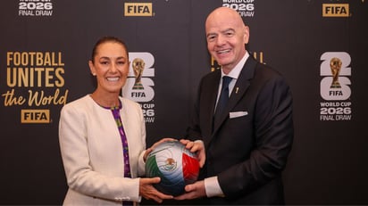Sheinbaum se reunirá con Infantino por Mundial 2026
