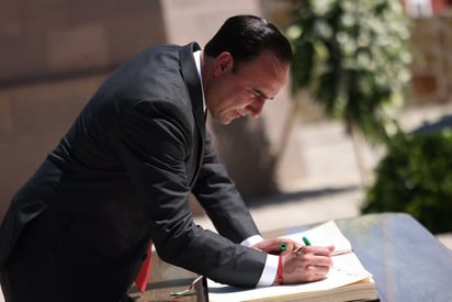 Coahuila: Preside Manolo Jiménez la ceremonia con la que se conmemoró el 113 aniversario de la firma del Plan de Guadalupe.