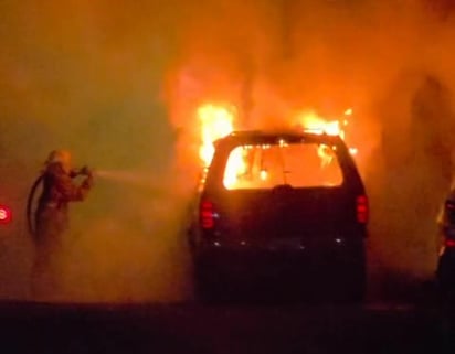 incendio : No se reportaron personas lesionadas, sin embargo, la unidad quedó prácticamente destruida.