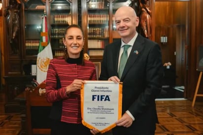 MUNDIAL 2026 La presidenta Claudia Sheinbaum y el titular de la FIFA revisaron avances del Mundial 2026, destacando seguridad, logística y expectativas rumbo a su histórica