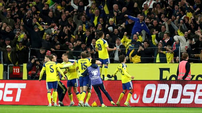 Suecia vence 3-2 a Polonia y clasifica al Mundial 2026