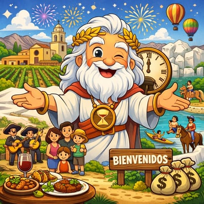 Cronos - Caricatura Editorial... Turismo impulsa economía en Cuatro Ciénegas esta Semana Santa