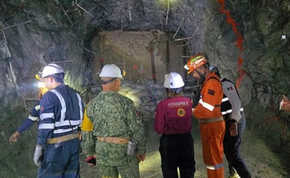 Más de 350 elementos participan en rescate de tres mineros en Sinaloa