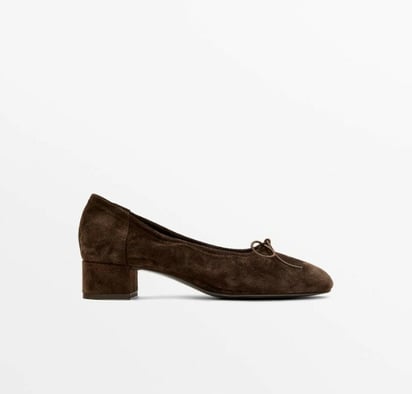 3 zapatos de tacón trapecio que llevaré con jeans a la oficina en ...