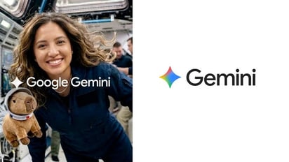 Así haces tu foto en la Luna con IA, con Geminis Google