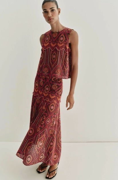 virales Las faldas boho que son cómodas y elegantes para llevar en abril 2026