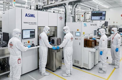 Escasez de helio y reservas críticas de gas amenazan la industria de chips en Taiwán