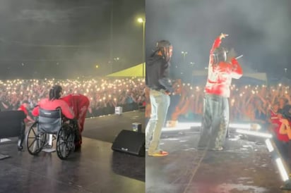 Offset reaparece en Coachella tras ser baleado en Florida