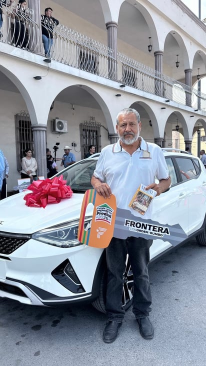 afortunado ganador