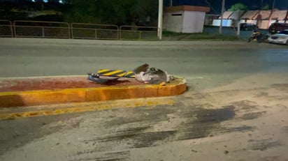 accidente : Los hechos ocurrieron a escasos metros del puente con dirección a Villa de Fuente.