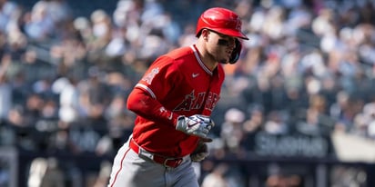 Mike Trout hace historia con su quinto jonrón de la serie en el Bronx