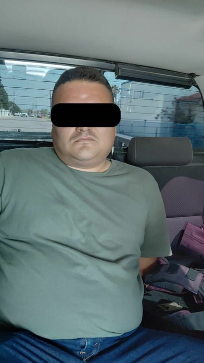 VIOLENCIA  El delegado regional de la Fiscalía, Diego Garduño, informó que el detenido será puesto a disposición de la autoridad correspondiente.  Nueva Rosita, Coah.-