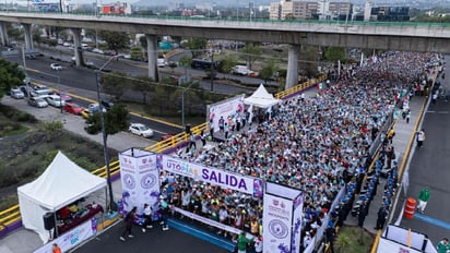Segunda carrera Utopías reúne a más de 10 mil participantes en CDMX