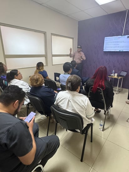 Hospital : La actividad involucró a diversas áreas del nosocomio, desde médicos, enfermería y trabajo social,y personal administrativo.