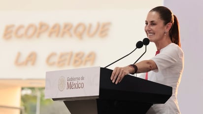 Sheinbaum destaca cultura de México en evento en Palenque
