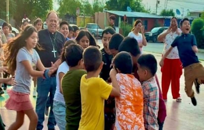 Iglesia organiza jornada de recreación para población infantil