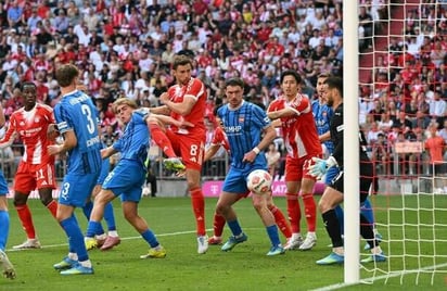 Bayern empata 3-3 ante el colista Heidenheim con autogol en el minuto 100